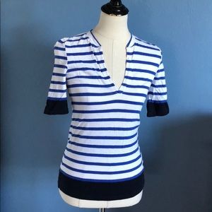 JCrew nautical fitted shirt